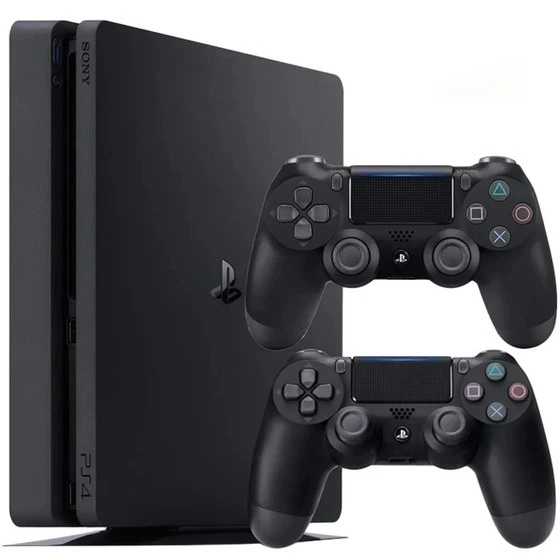 کارکرده کنسول بازی سونی کپی خور استوک PS4 Slim | حافظه 1 ترابایت + یک دسته اضافه