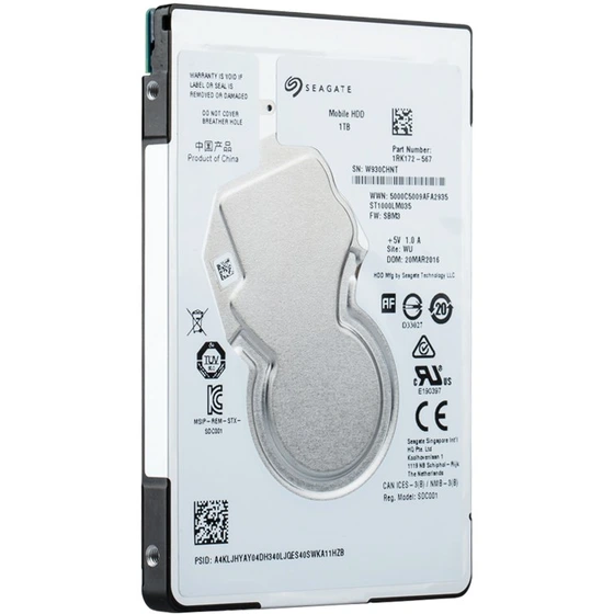 هارد دیسک اینترنال لپ‌تاپ سیگیت مدل ST1000LM035 ظرفیت 1 ترابایت
